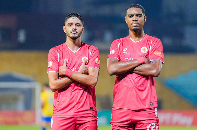 Cặp đôi Alan và Leo Artur được kỳ vọng sẽ tỏa sáng giúp CAHN giành 3 điểm trước Cebu 