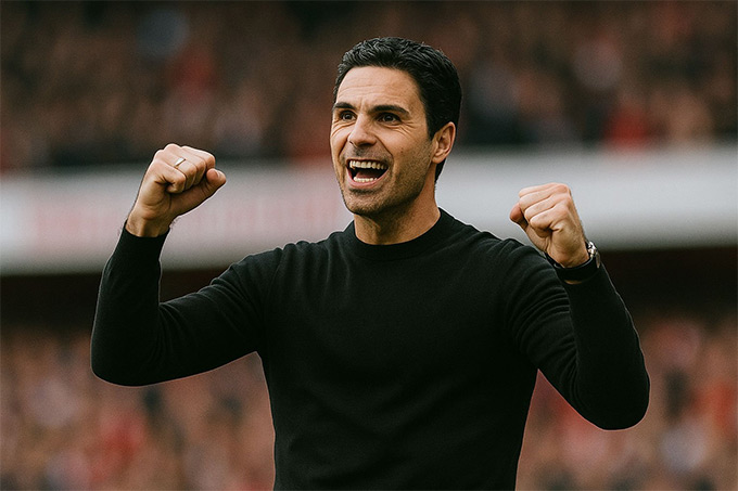 HLV Arteta ấn tượng trước màn thể hiện của Eze