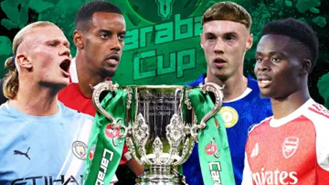  Bốc thăm vòng 4 Carabao Cup: Liverpool và Arsenal gặp khó, Man City dễ thở