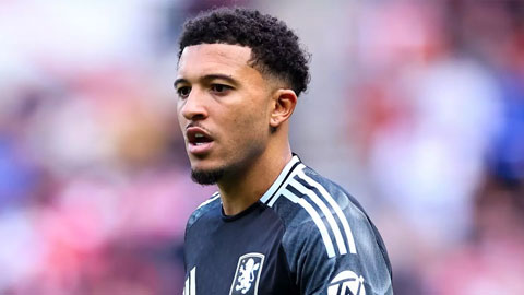 Aston Villa đưa ra quyết định về Jadon Sancho chỉ sau 2 trận đấu  Aston Villa đưa ra quyết định về Jadon Sancho chỉ sau 2 trận đấu