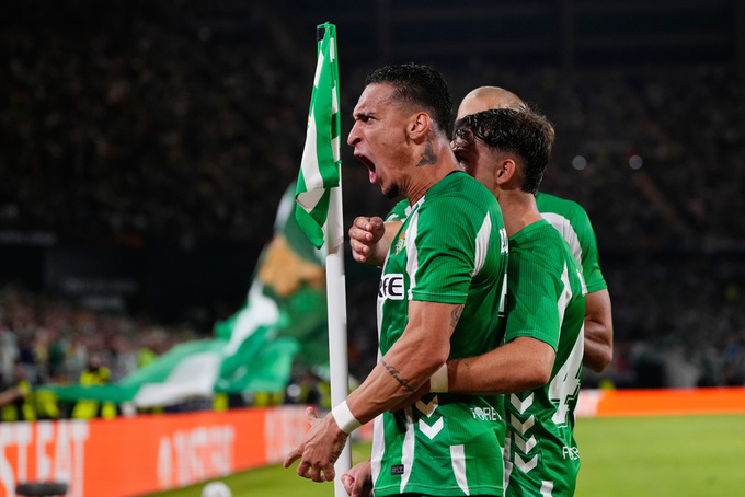 Antony trở thành nguồn cảm hứng trên hàng công của Betis
