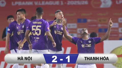 Kết quả Hà Nội 2-1 Thanh Hoá: Cuối cùng cũng biết thắng  Kết quả Hà Nội 2-1 Thanh Hoá: Cuối cùng cũng biết thắng