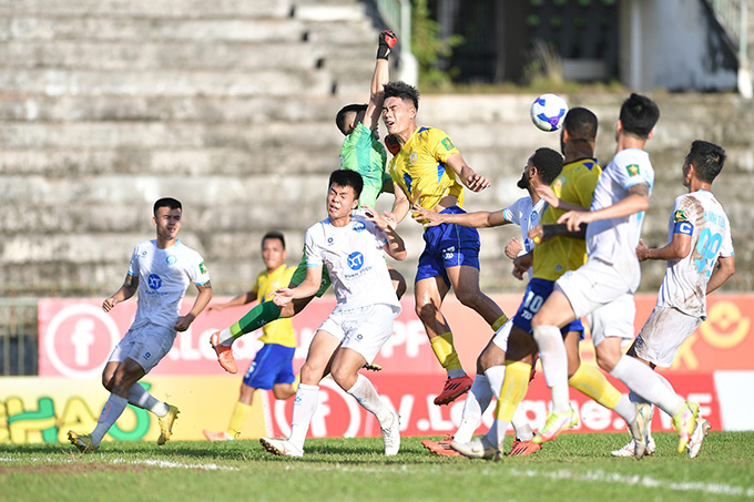 Phú Thọ có cơ hội đứng nhất bảng 1 ngày - Ảnh: VPF 