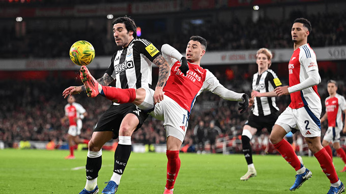 Arsenal đã gặp rất nhiều khó khăn mỗi khi phải làm khách trước Newcastle