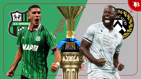 Nhận định bóng đá Sassuolo vs Udinese, 17h30 ngày 28/9: Tin vào Udinese  Nhận định bóng đá Sassuolo vs Udinese, 17h30 ngày 28/9: Tin vào Udinese