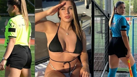  Nữ trọng tài lộ clip sex diện đồ xuyên thấu