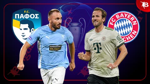 Nhận định bóng đá Pafos vs Bayern Munich, 02h00 ngày 1/10: Không thể cản Hùm xám  Nhận định bóng đá Pafos vs Bayern Munich, 02h00 ngày 1/10: Không thể cản Hùm xám