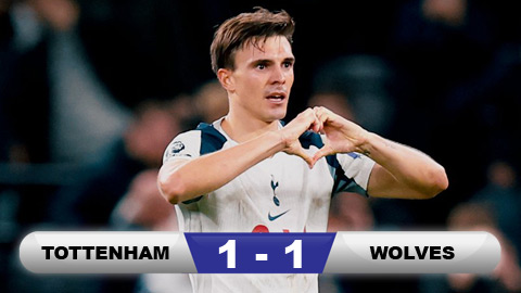 Kết quả Tottenham 1-1 Wolves: 1 điểm khó nhọc  Kết quả Tottenham 1-1 Wolves: 1 điểm khó nhọc