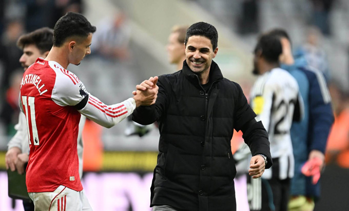 Arsenal của Arteta đã bắt đầu cho thấy sự uy tín