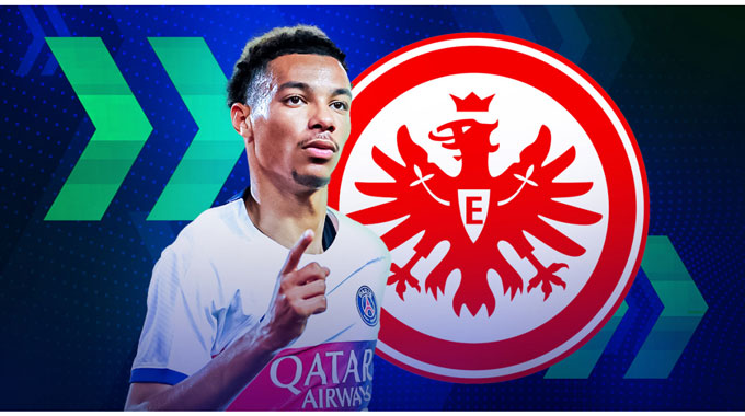Ekitike quyết định rời PSG để đầu quân cho Frankfurt vào năm 2024