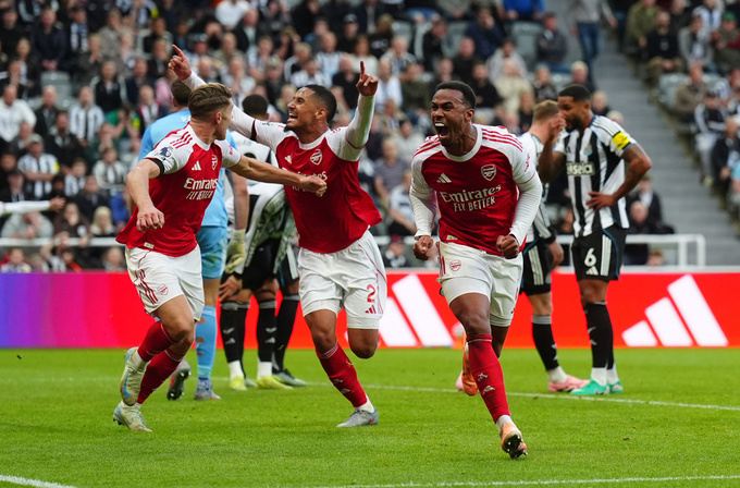 Tinh thần thi đấu của Pháo thủ rất đáng ngưỡng mộ