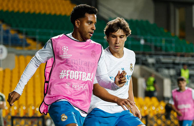 Dàn sao của Real đang tích cực tập luyện trước khi so T với Kairat