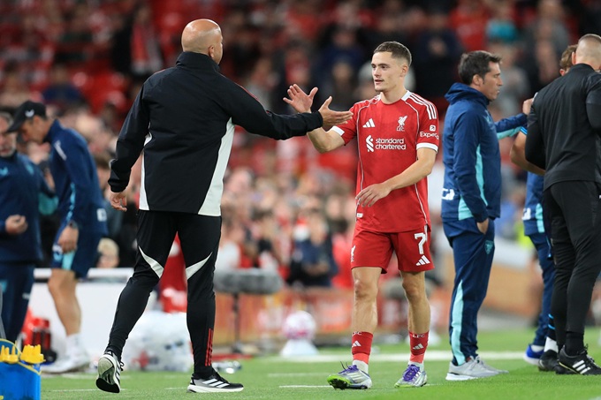 Slot chưa trận nào sử dụng Wirtz cả 90 phút