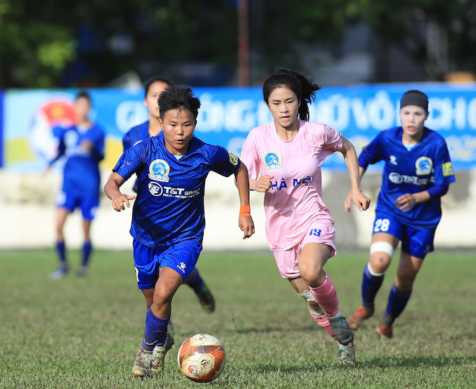 Cuộc đối đầu giữa Bích Thuỳ và Thanh Nhã được đánh giá là hấp dẫn nhất vòng 7. Ảnh: Phan Tùng