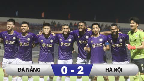 Kết quả Đà Nẵng 0-2 Hà Nội: Hà Nội thắng tiếp, trở lại đường đua vô địch   Kết quả Đà Nẵng 0-2 Hà Nội: Hà Nội thắng tiếp, trở lại đường đua vô địch