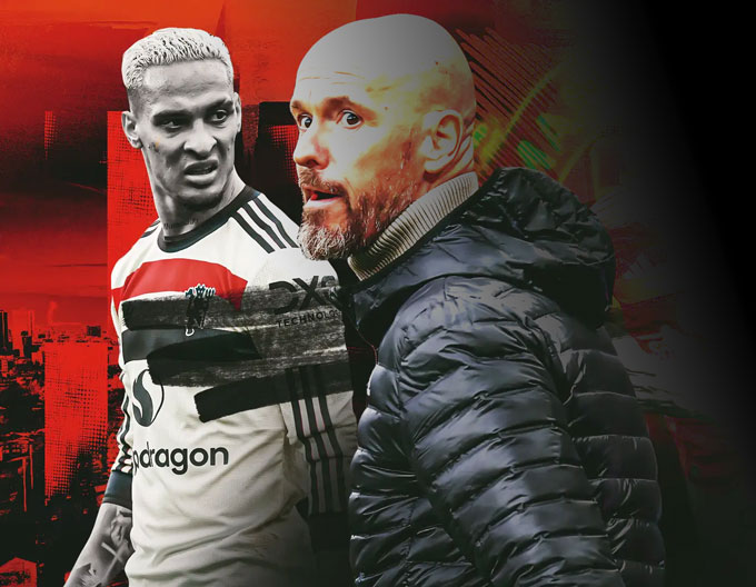 Khi Ten Hag bị sa thải, tương lai của Antony tại MU cũng lập tức trở nên u ám