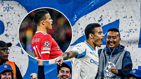 Greenwood lần đầu ghi bàn ở Champions League sau 4 năm  Greenwood lần đầu ghi bàn ở Champions League sau 4 năm