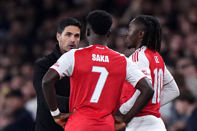 Arteta đang thoải mái trong việc xoay tua tại Arsenal với nhiều quân bài chất lượng