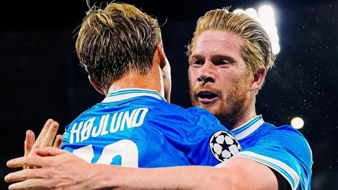 Hojlund lập cú đúp giúp Napoli có 3 điểm, Newcastle và Dortmund đại thắng  Hojlund lập cú đúp giúp Napoli có 3 điểm, Newcastle và Dortmund đại thắng