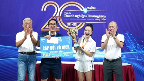 Sôi động Giải Pickleball Báo chí đồng hành cùng doanh nghiệp lần thứ I  Sôi động Giải Pickleball Báo chí đồng hành cùng doanh nghiệp lần thứ I