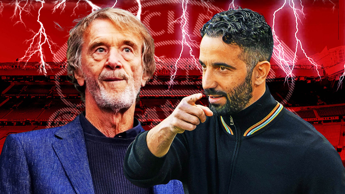 Amorim đang phải chịu sức ép khổng lồ từ giới chủ và cả NHM