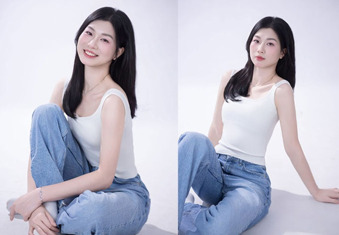 Phụ công Phạm Thị Hiền khoe nhan sắc như hotgirl