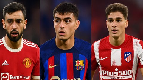 Bruno Fernandes, Pedri & Top cầu thủ đang bị kìm hãm  Bruno Fernandes, Pedri & Top cầu thủ đang bị kìm hãm