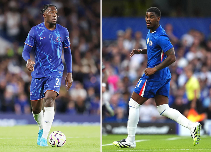 Chelsea chỉ còn Disasi (trái) và Hato cho vị trí trung vệ