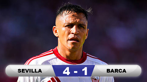 Kết quả Sevilla 4-1 Barca: ĐKVĐ bại trận xứng đáng  Kết quả Sevilla 4-1 Barca: ĐKVĐ bại trận xứng đáng