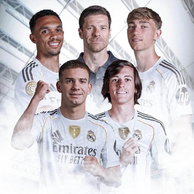 Trent Alexander-Arnold là tân binh duy nhất không tăng giá của Los Blancos.