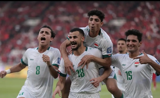 Iraq là 1 trong 6 đội tranh vé ở vòng loại thứ tư 