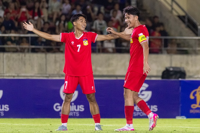 Có điểm tựa sân nhà nhưng Lào khó có được niềm vui như thế này 