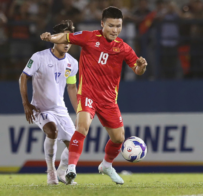 Quang Hải chấn thương ảnh hưởng đến kế hoạch của HLV Kim Sang Sik ở ĐT Việt Nam - Ảnh: Anh Khoa 