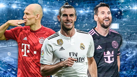 Top 5 cầu thủ chạy cánh phải vĩ đại nhất thế kỷ 21: Mohamed Salah cũng chỉ đứng cuối  Top 5 cầu thủ chạy cánh phải vĩ đại nhất thế kỷ 21: Mohamed Salah cũng chỉ đứng cuối