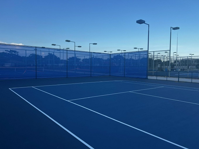 Hệ thống sân thi đấu đạt tiêu chuẩn quốc tế 