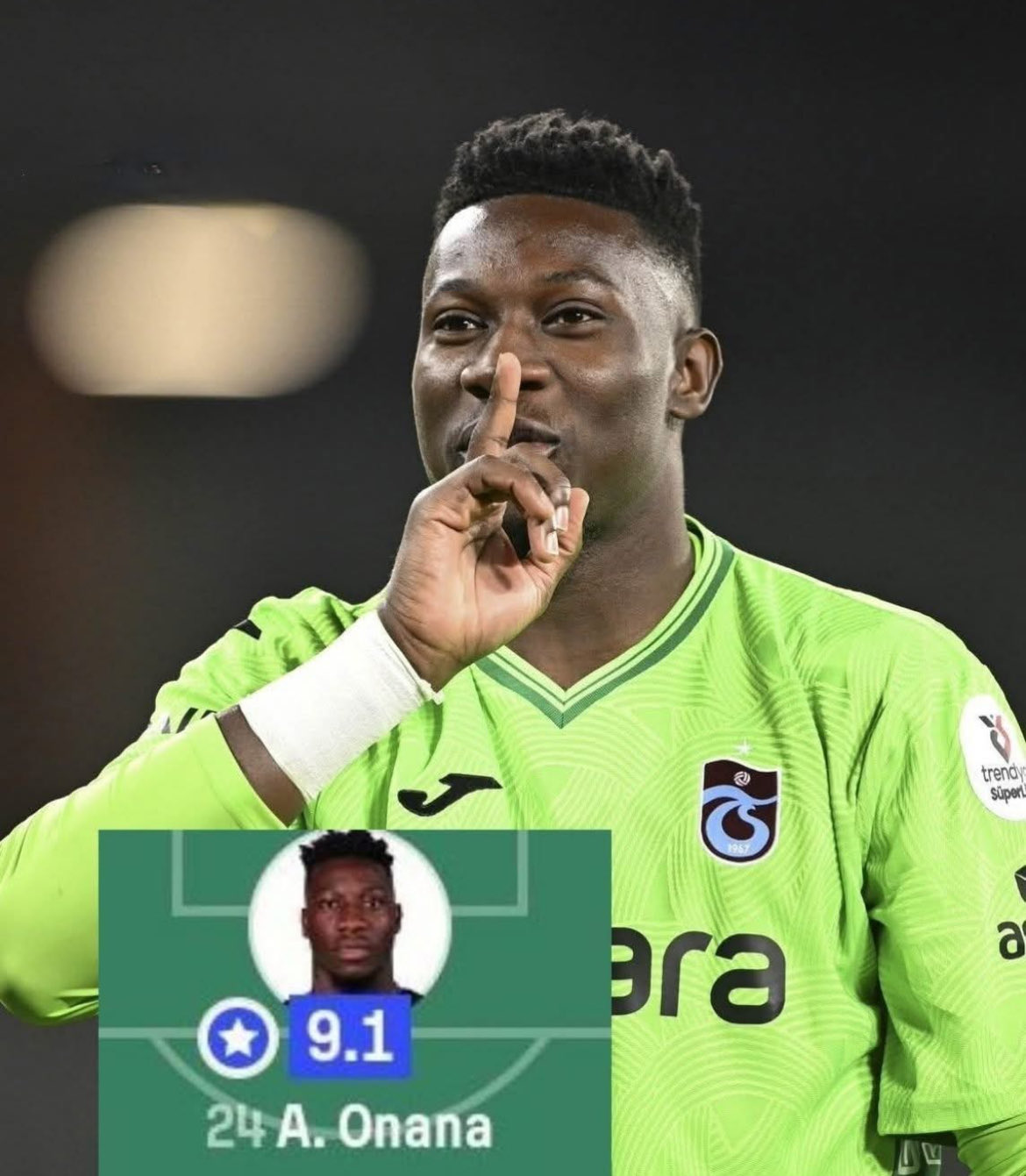 Onana đang thực sự hồi sinh ở Thổ Nhĩ Kỳ