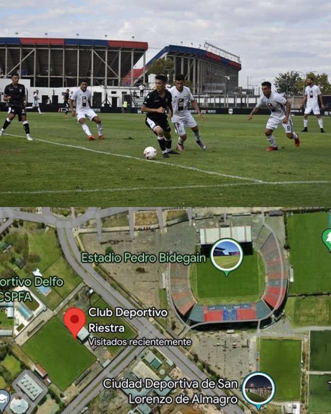 Sân nhà của Deportivo Riestra chỉ có sức chứa 3.000 chỗ