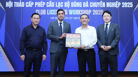 Khai mạc Hội thảo Cấp phép CLB bóng đá chuyên nghiệp Việt Nam 2025 Khai mạc Hội thảo Cấp phép CLB bóng đá chuyên nghiệp Việt Nam 2025