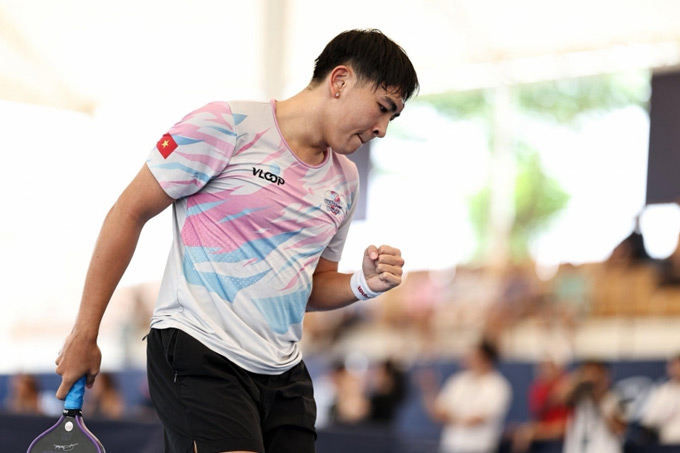 Tay vợt thuộc Team D-Joy vươn lên hạng 14 thế giới sau mùa giải 2025