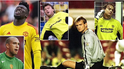 Top 5 thủ môn tệ nhất trong lịch sử MU  Top 5 thủ môn tệ nhất trong lịch sử MU