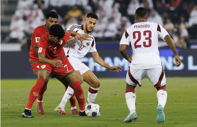Qatar và Oman đã chia điểm nhau 
