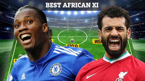 Đội hình vĩ đại nhất lịch sử bóng đá châu Phi: Nơi hội tụ những huyền thoại bất tử  Đội hình vĩ đại nhất lịch sử bóng đá châu Phi: Nơi hội tụ những huyền thoại bất tử