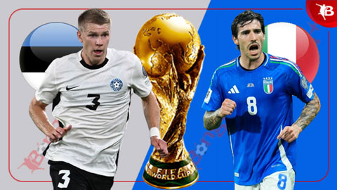 Nhận định bóng đá Estonia vs Italia, 01h45 ngày 12/10: Thiên thanh rực rỡ  Nhận định bóng đá Estonia vs Italia, 01h45 ngày 12/10: Thiên thanh rực rỡ