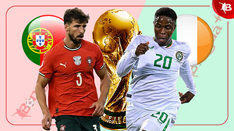 Nhận định bóng đá Bồ Đào Nha vs CH Ireland, 01h45 ngày 12/10: Mở tiệc trên sân nhà  Nhận định bóng đá Bồ Đào Nha vs CH Ireland, 01h45 ngày 12/10: Mở tiệc trên sân nhà