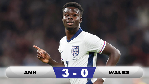 Kết quả Anh 3-0 Xứ Wales: Tam Sư thắng dễ  Kết quả Anh 3-0 Xứ Wales: Tam Sư thắng dễ