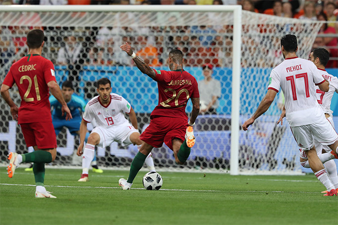 Quaresma đã ghi vô số bàn thắng từ những pha trivela