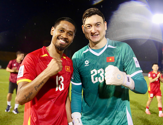 Cao Quang Vinh nhận được sự tín nhiệm của đồng đội - Ảnh: Anh Khoa