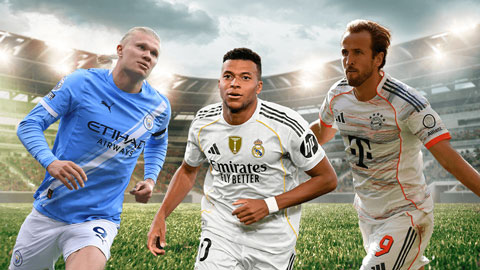 Kylian Mbappe liên tiếp tỏa sáng, nhưng vẫn dưới trình Haaland và Kane?  Kylian Mbappe liên tiếp tỏa sáng, nhưng vẫn dưới trình Haaland và Kane?