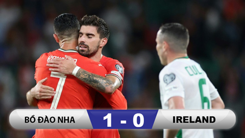 Kết quả Bồ Đào Nha 1-0 Ireland: Ruben Neves cứu Ronaldo khỏi bẽ mặt  Kết quả Bồ Đào Nha 1-0 Ireland: Ruben Neves cứu Ronaldo khỏi bẽ mặt