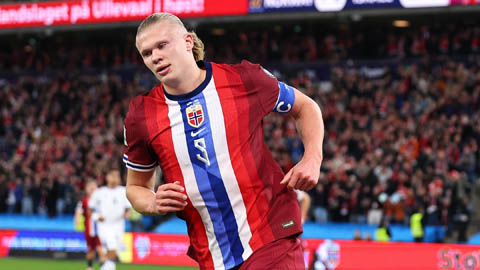 Haaland đưa Na Uy tiến sát vé World Cup, Italia bám đuổi quyết liệt  Haaland đưa Na Uy tiến sát vé World Cup, Italia bám đuổi quyết liệt